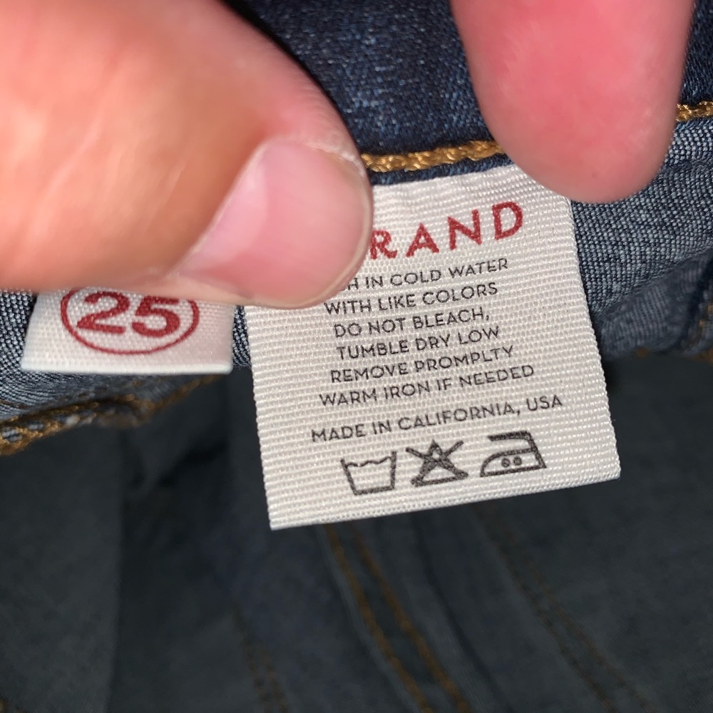 EUC J Brand Starless Skinny Jeans Size 25. - Picture 10 of 10